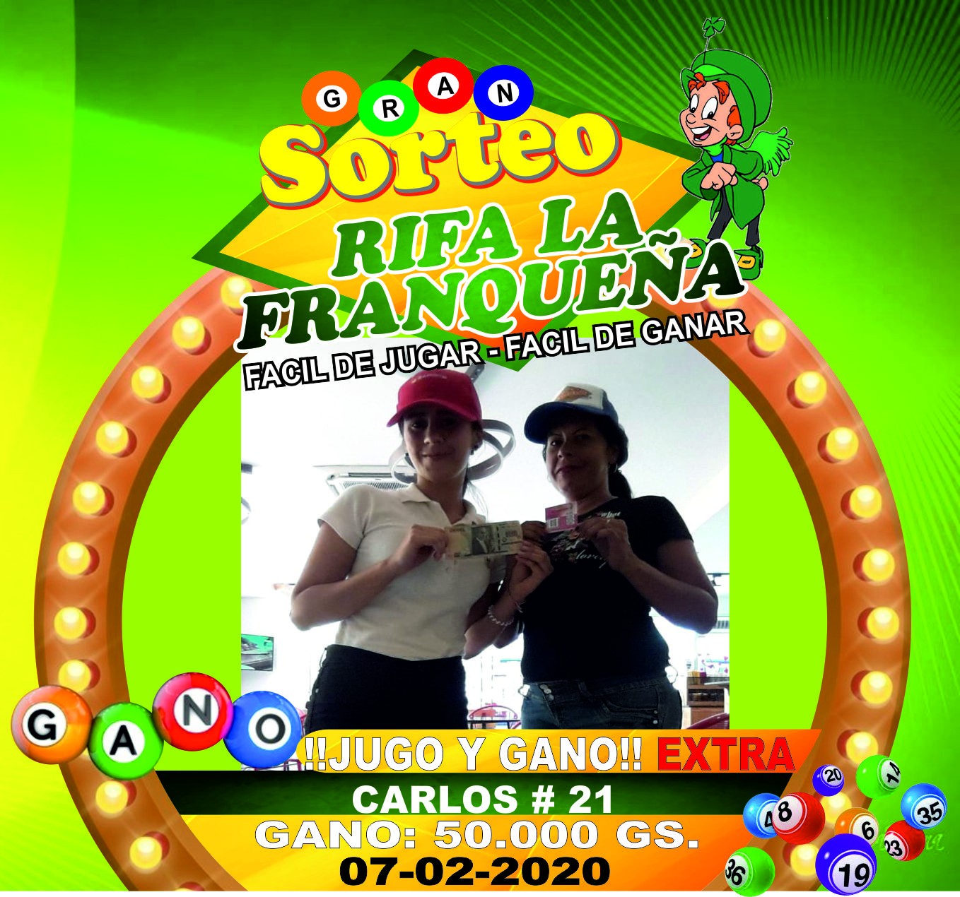JUGO Y GANO
