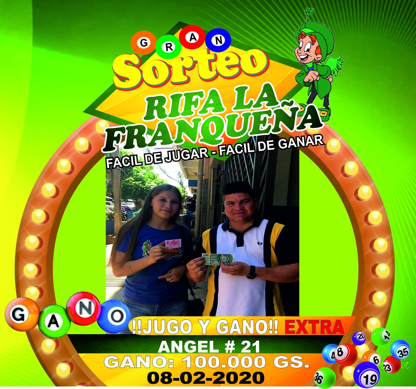 JUGO Y GANO